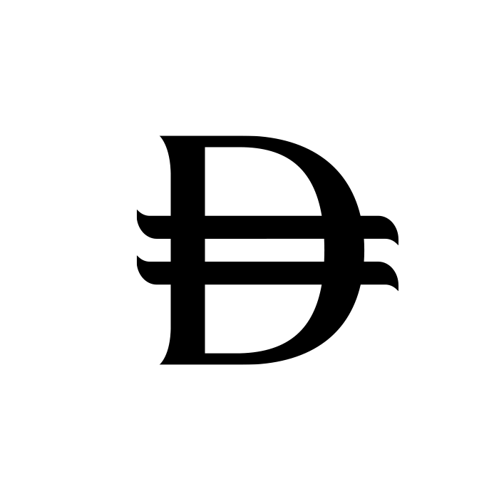 UAE dirham symbol